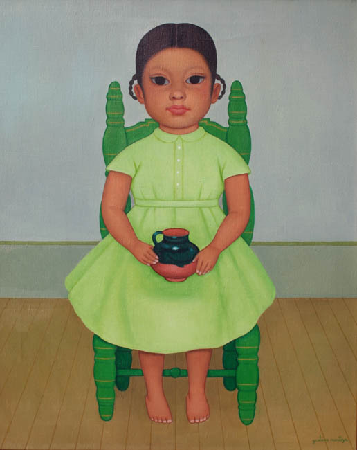 Gustavo Montoya - Girl with a Jar